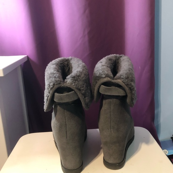 UGG Australia Kyra Granite Suede  boots size 10 - Picture 4 of 13